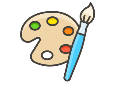 Artist Palette Emoji Icon