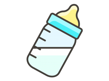 Baby Bottle Emoji Icon
