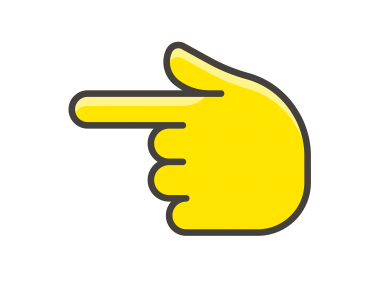 Backhand Index Pointing Left Emoji