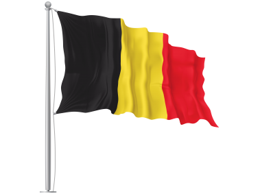 Belgium Waving Flag