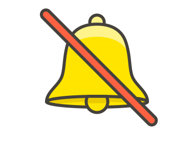 Bell with Slash Emoji Icon