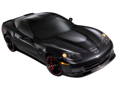 Black Corvette Car