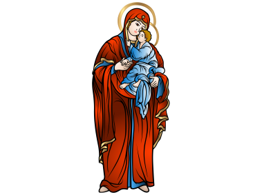 Blessed Virgin Mary with Baby Jesus