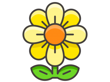 Blossom Emoji Icon