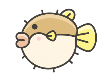 Blowfish Emoji Icon