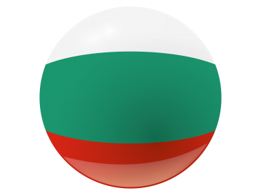Bulgaria Flag Round Button