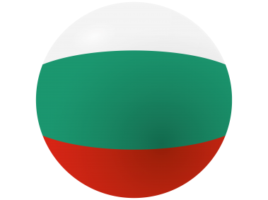 Bulgaria Round Flag