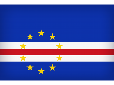 Cabo Verde Large Flag