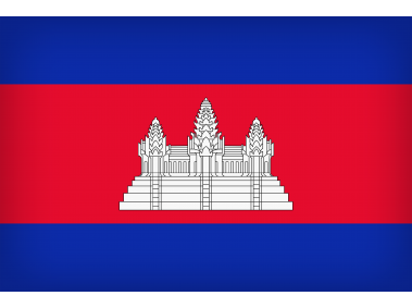 Cambodia Large Flag