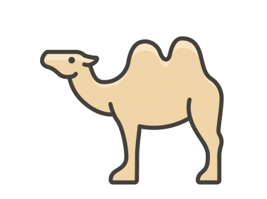 Camel Emoji Icon
