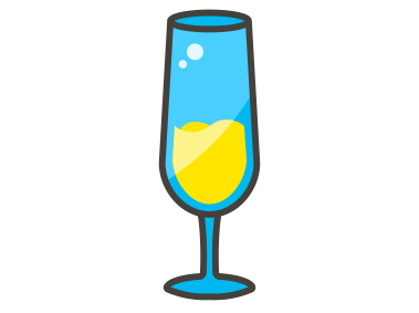 Champagne Glass Emoji Icon