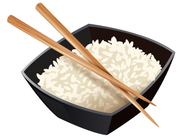 Chinese Rice and Chopsticks