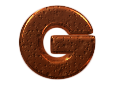 Chocolate Style 3D Letter G