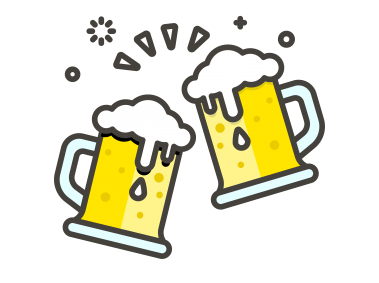 Clinking Beer Mugs Emoji Icon