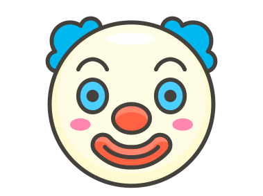 Clown Face Emoji