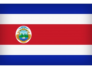 Costa Rica Large Flag