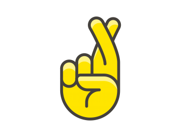 Crossed Fingers Emoji