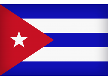 Cuba Large Flag