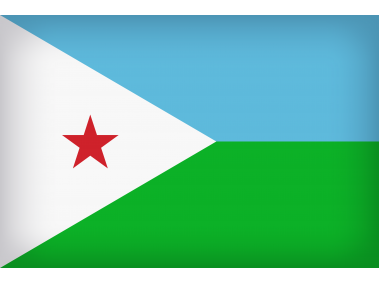 Djibouti Large Flag