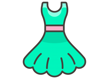 Dress Emoji Icon