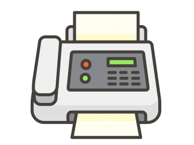 Fax Machine Emoji Icon