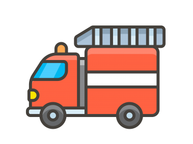 Fire Engine Emoji Icon