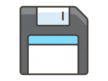 Floppy Disk Emoji Icon