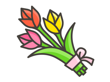 Flower Bouquet Emoji Icon