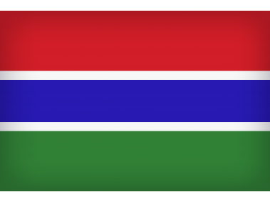 Gambia Large Flag