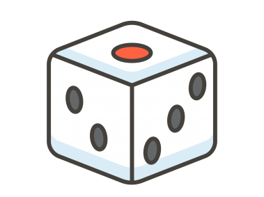 Game Dice Emoji Icon