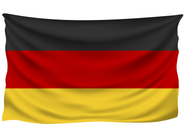 Germany Wrinkled Flag