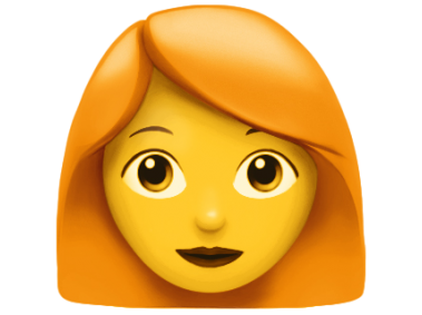 Ginger Woman Emoji