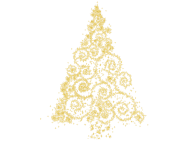 Gold Christmas Tree