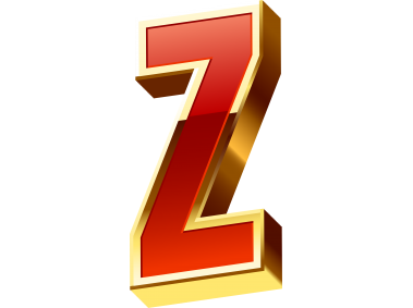 Golden Z Letter