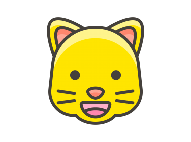 Grinning Cat Face Emoji