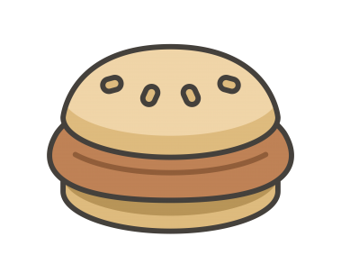 Hamburger Emoji Icon