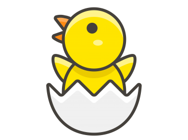 Hatching Chick Emoji Icon
