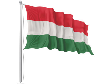 Hungary Waving Flag