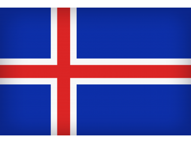 Iceland Large Flag