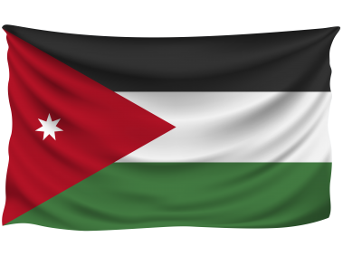 Jordan Wrinkled Flag