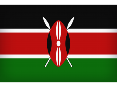 Kenya Large Flag