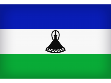 Lesotho Large Flag