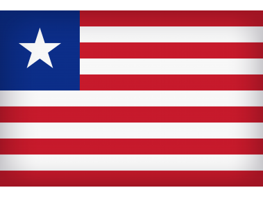 Liberia Large Flag