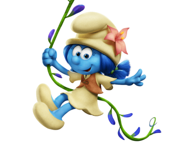 Lily Smurfs The Lost Village