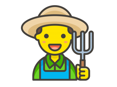 Man Farmer Emoji