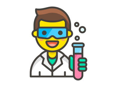 Man Scientist Emoji