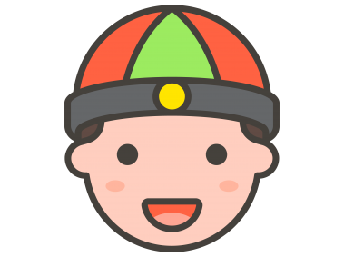 Man with Chinese Cap Emoji