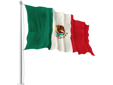 Mexico Waving Flag