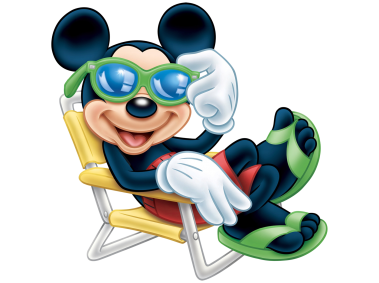 Mickey Mouse with Sunglasses
