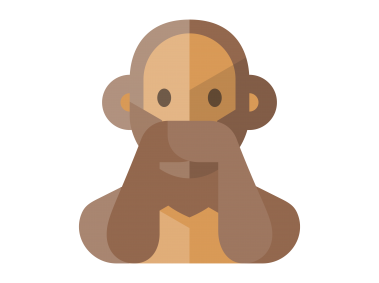 Monkey Speak No Evil Emoji